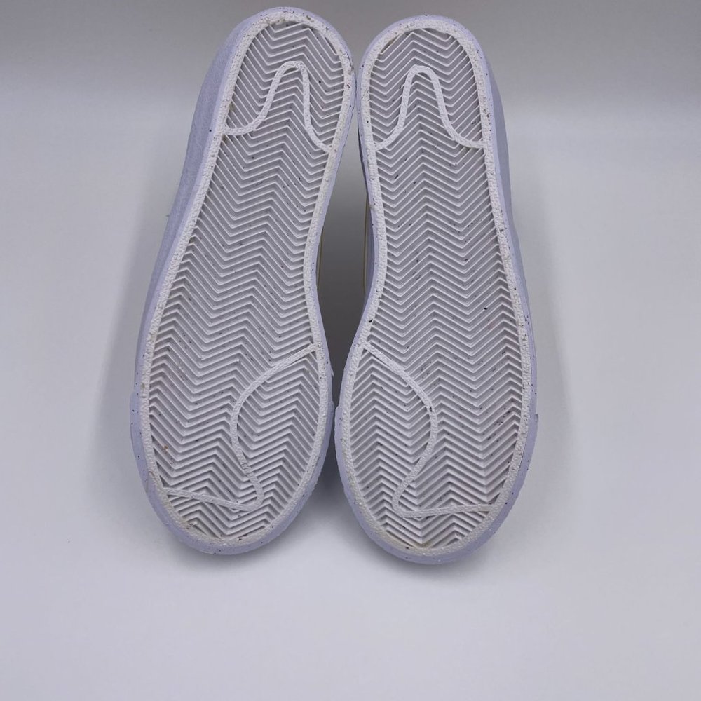 Nike Blazer Mid  White / Yellow Womens Shoes - Picture 6 of 8